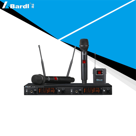 Bardl UHF 真分集无线麦克风 US-802E