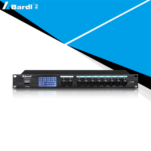 Bardl 数字 8 通道调音台配备 D-E8